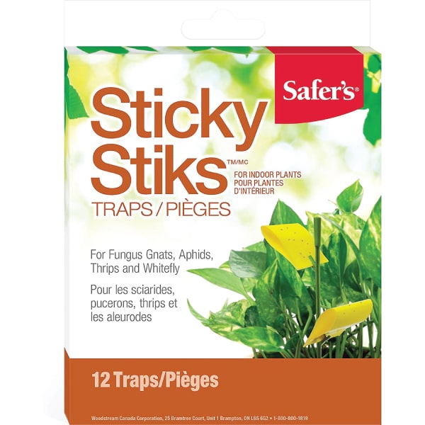 Safer's Houseplant Sticky Stakes Insect Trap - ColdSeller