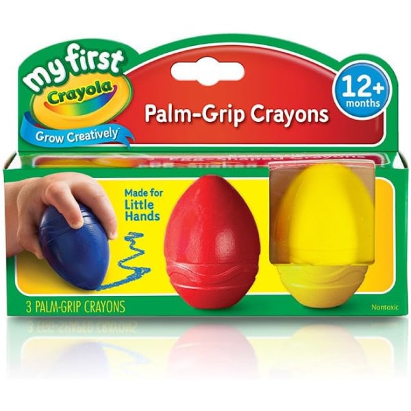 Crayola My First Fingerpaint Kit, Washable Paint, Gifts, Ages 1, 2, 3, 4, 5