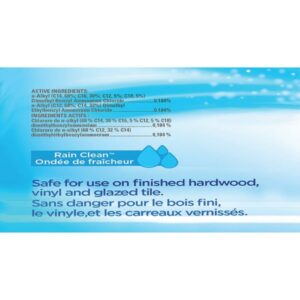 Clorox Disinfecting Wet Mopping Cloths, Rain Clean, 24 Wet Refills - Image 4