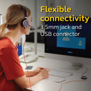 Jabra Evolve 40 UC Professional Wired Headset - Image 3