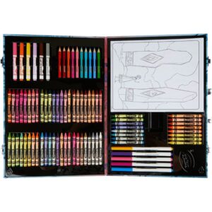Crayola Frozen 2 Inspiration Art Case, 100 Art & Coloring Supplies, Gift for Age 5, 6, 7 - Image 5
