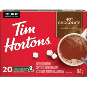 Tim Hortons Hot Chocolate, Recyclable Single Serve Keurig K-Cup Pods - Image 9