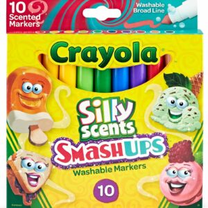 Crayola® Silly Scents Slim Scented Washable Markers, Broad Point, Pack of 10 Markers - Image 6