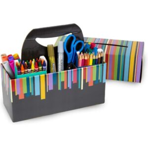 Crayola Color Caddy, Art Supplies for Kids, Travel Art Set, 90+ Pieces, Gift - Image 4