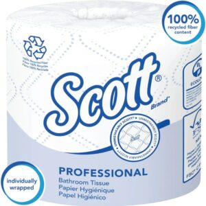 Scott® Professional 100% Recycled Fiber Standard Roll Bathroom Tissue - Image 5