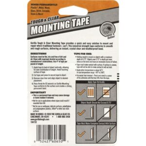 Gorilla Tough & Clear Double Sided Mounting Tape - Image 4