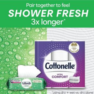 Cottonelle GentlePlus Flushable Wet Wipes with Aloe & Vitamin E - Image 8