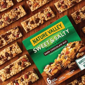 Nature Valley Sweet & Salty Dark Chocolate Nut Granola Bars, 15 Count - Image 9